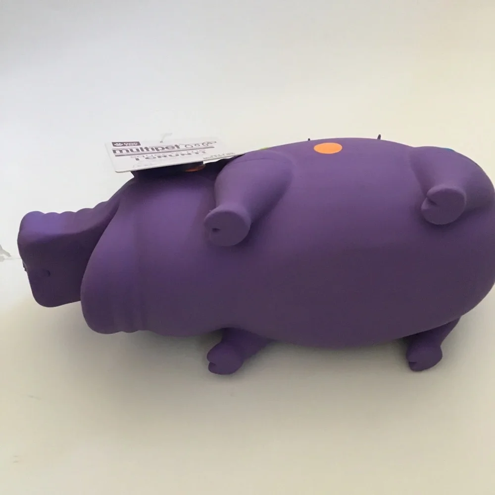 12” Dog Toy Multipet Grunting Pig Goblet for XL Pets